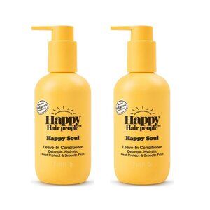 Happy Hair People Happy Soul Leave-In Conditioner 7oz - NEW 2 Bottles!
